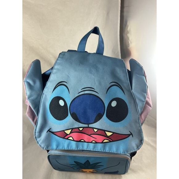 Disney Loungefly Lilo & Stitch Pineapple Backpack Hibiscus Print Hard to Find main image 13